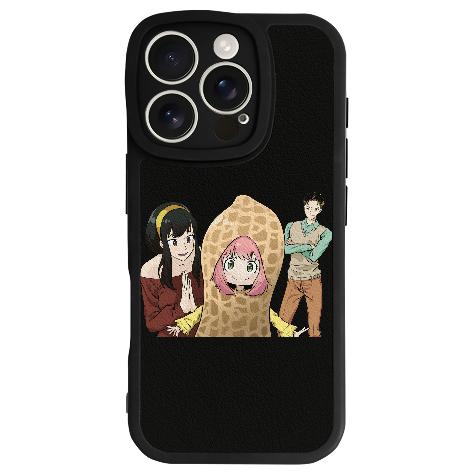 （画像用） SPY×FAMILY间谍家家酒 【iPhone 16シリーズ対応】シリコンスマホケース（レザー調） 材質：シリコン